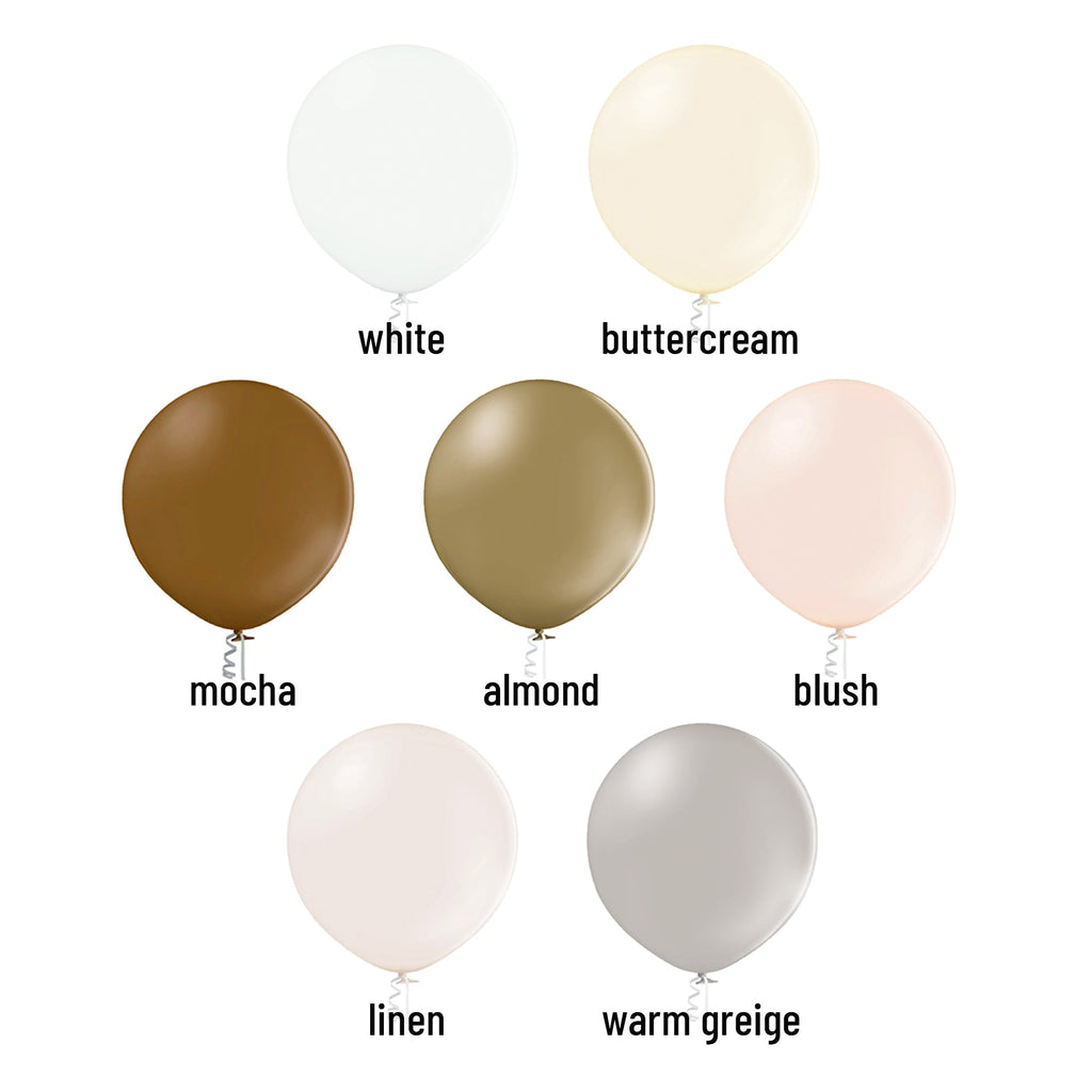 Giant Neutral Balloons (36 inches)
