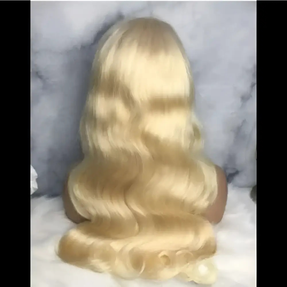 30 Inch HD 13x4 Blonde Body Wave Human Hair Wig