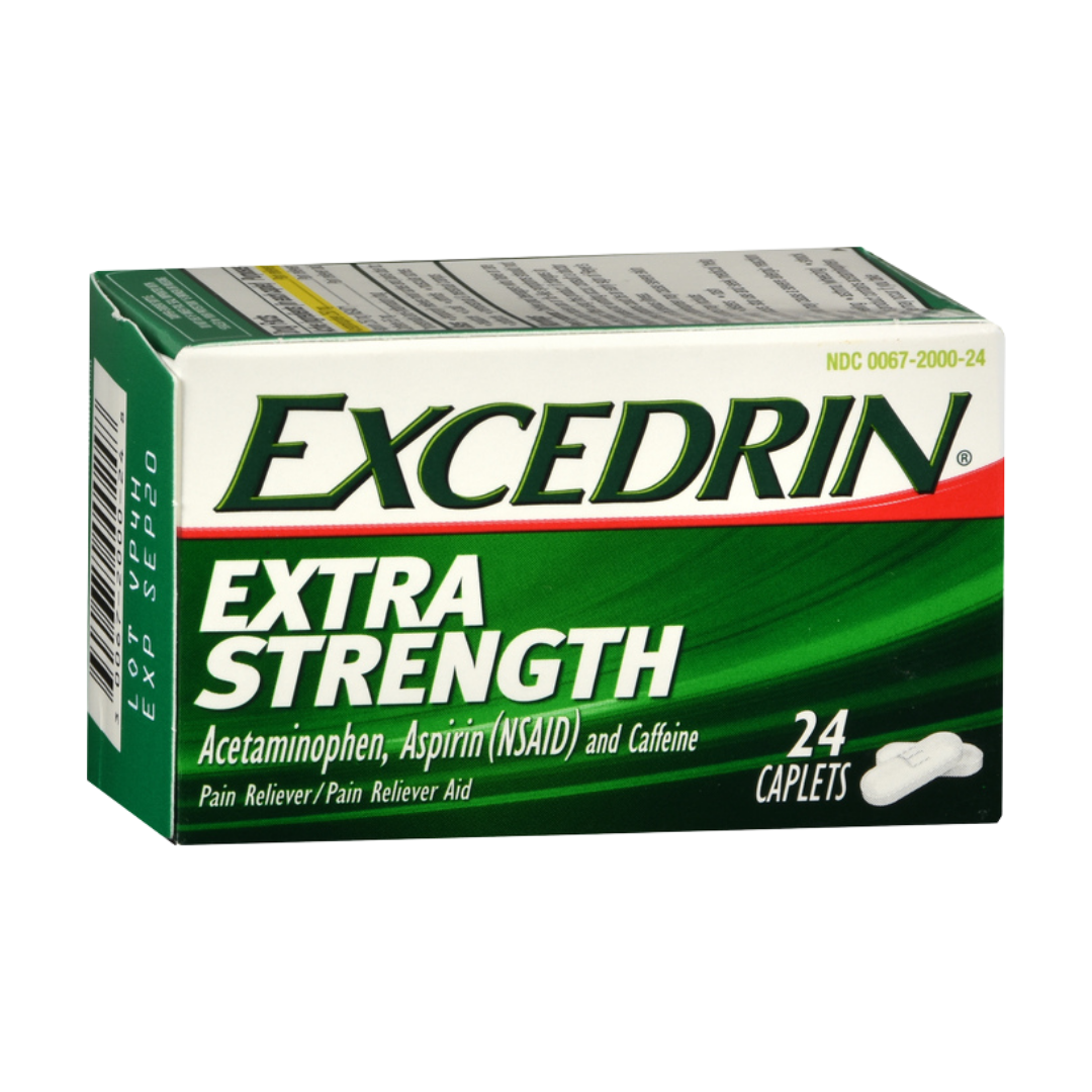 Excedrin Extra Strength Pain Reliever Caplets (24ct)