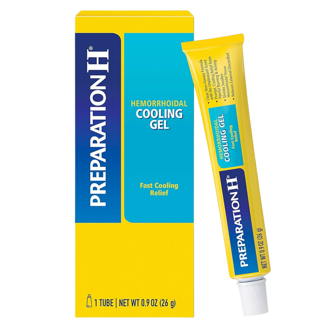 Preparation H Hemorrhoidal Cooling Gel Fast Relief (0.9oz)
