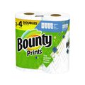 Bounty Select-A-Size Prints Paper Towels 6 Double Rolls (90 Sheets per Roll)