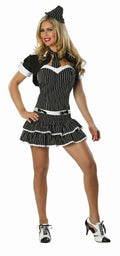 Delicious Women's Criminal Intent Sexy Adult Gangster Costume S/M 2-6