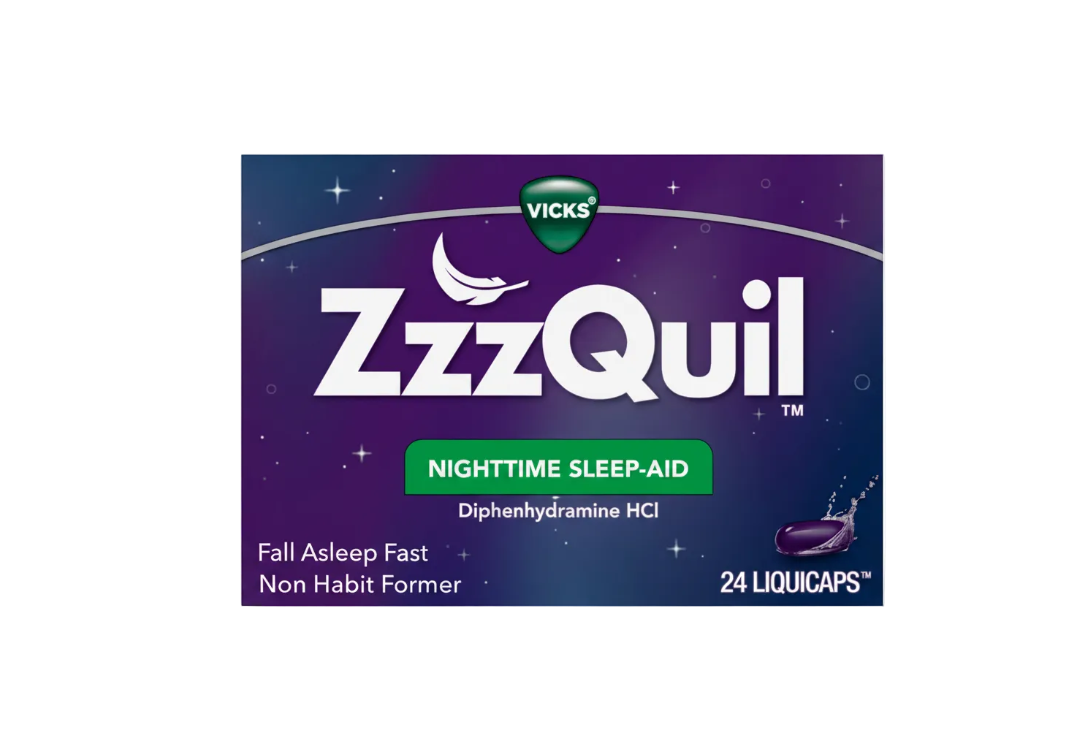Vicks ZzzQuil Nighttime Sleep-Aid LiquiCaps (24 ct)