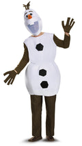 Olaf Disney Frozen Snowman Deluxe Adult Costume XL 42-46