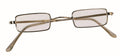 Square Wire Rim Santa Miss Claus Ben Franklin Old Style Specs Costume Glasses