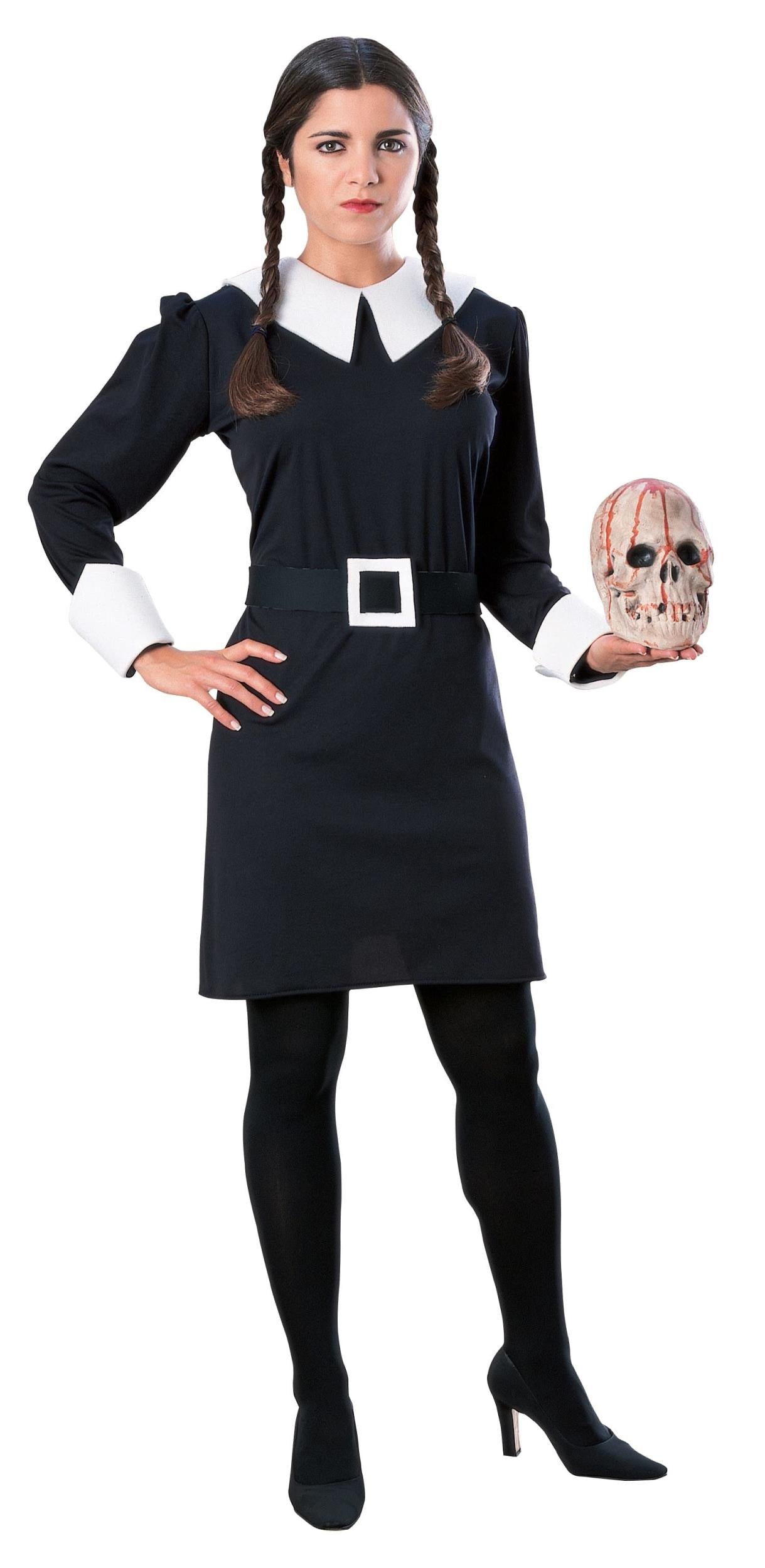 Addams Family Wednesday Addams Adult Costume Size Medium