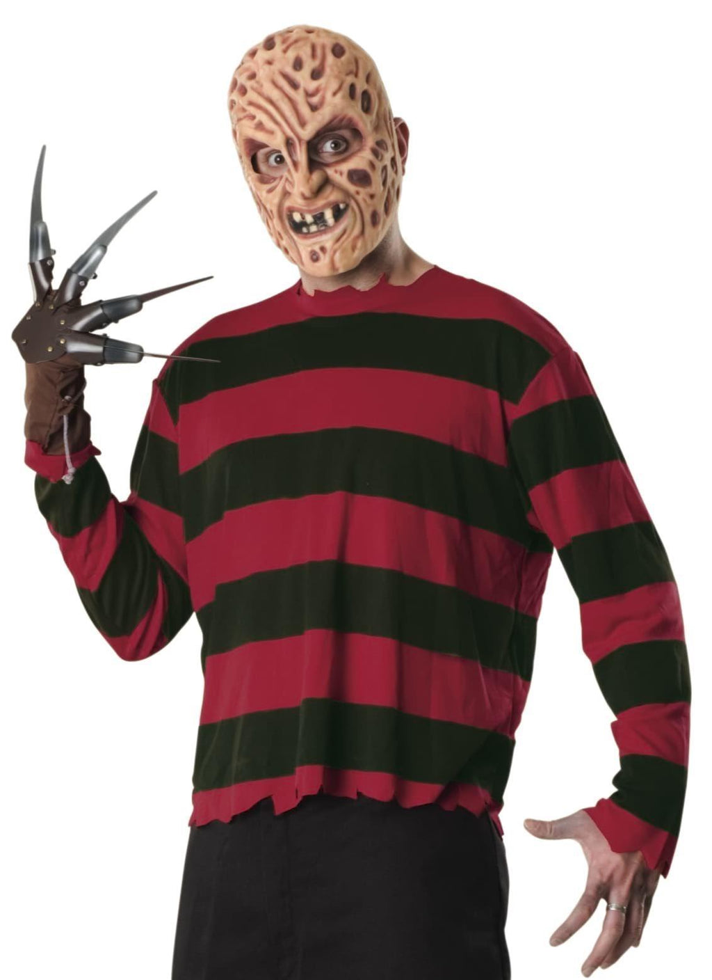 Freddy Krueger Economy Costume Sweater and Mask Size X-Large