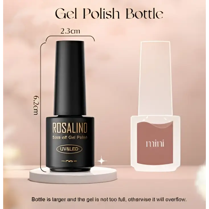 38 Piece Gel Polish Set with 35 Colors and Glossy Finish
