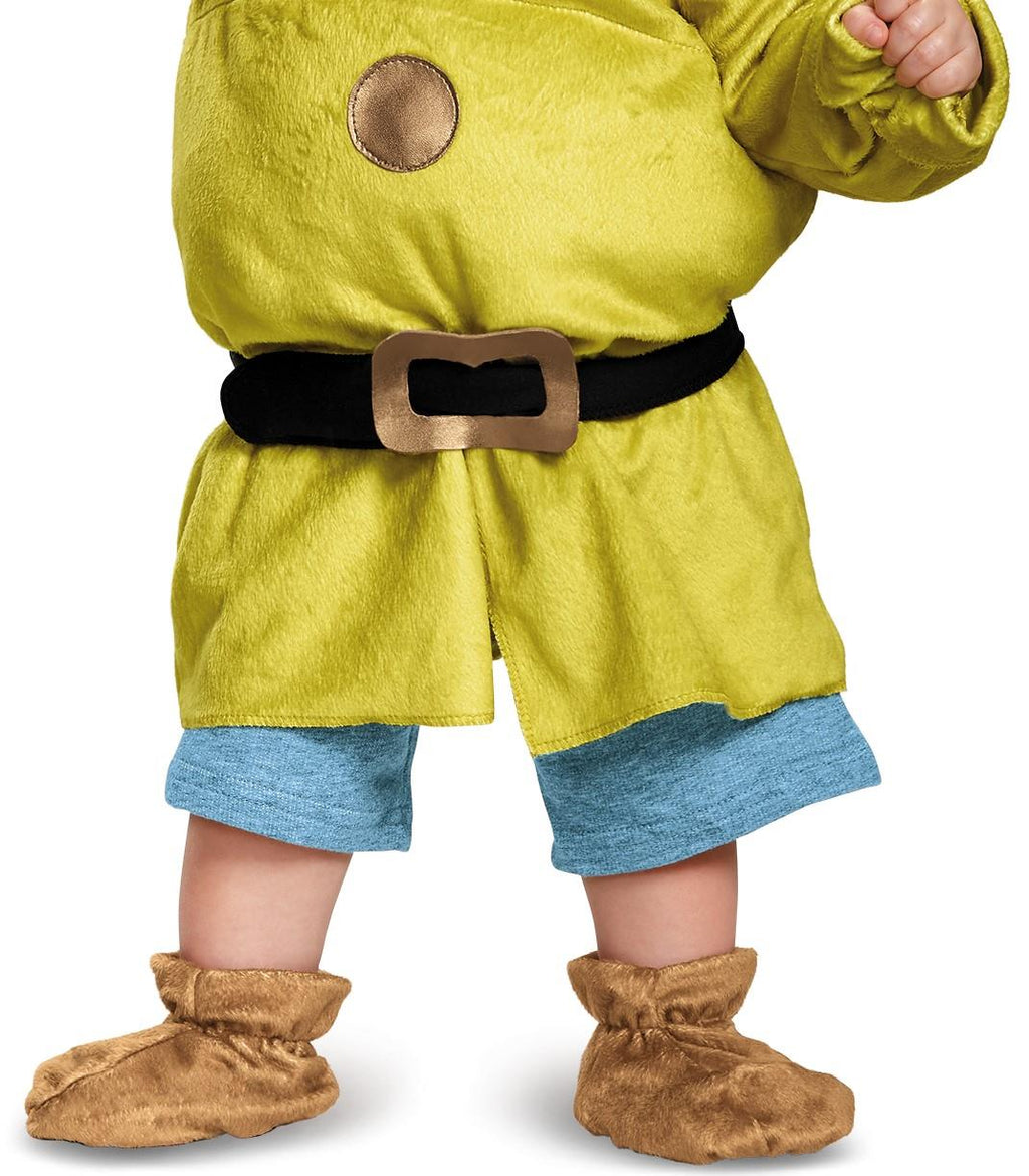 Snow White Deluxe Dopey Disney Halloween Baby Costume Size Infant 6-12 months