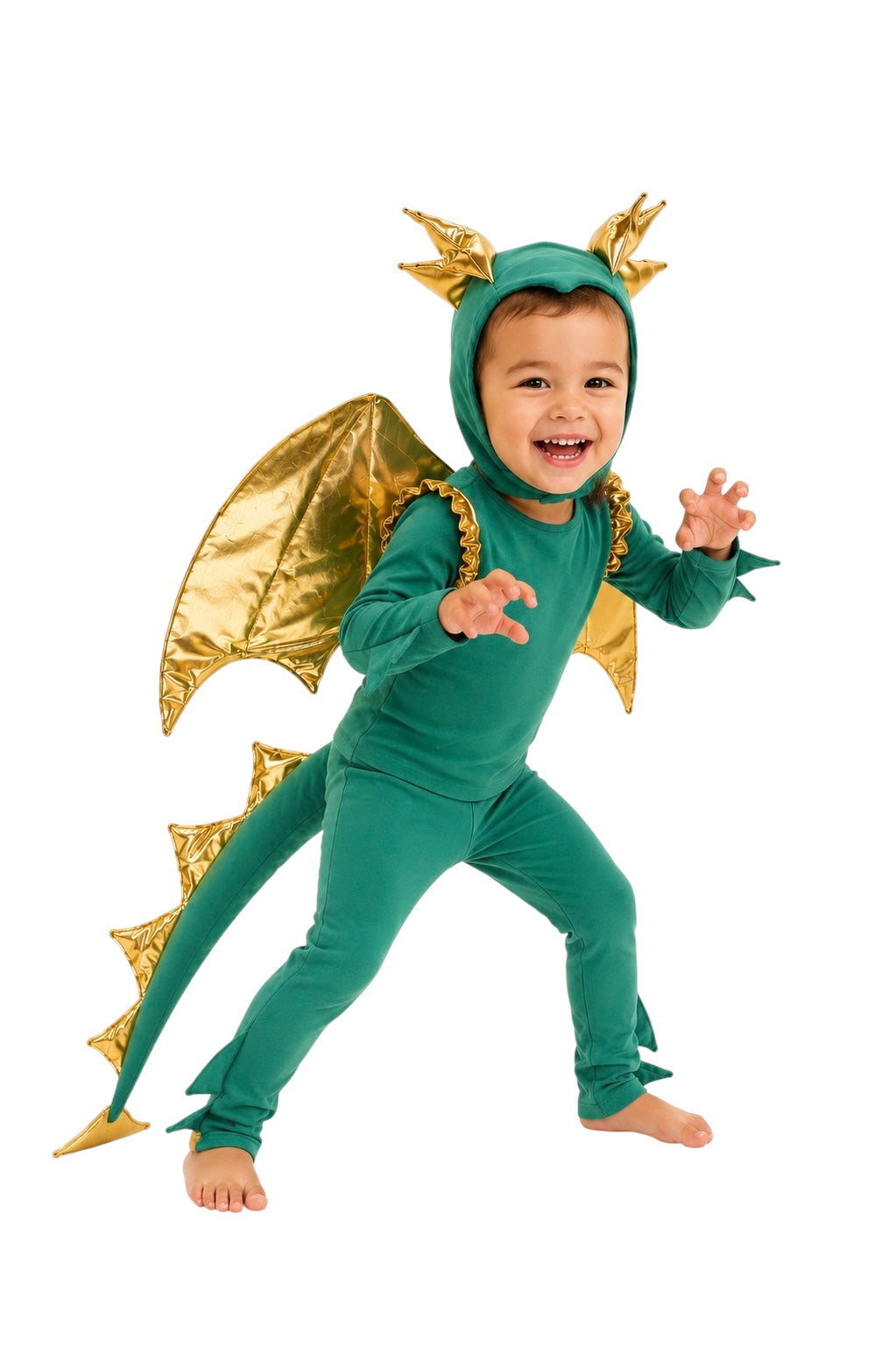 Emerald Sky Dragon Pajama Costume