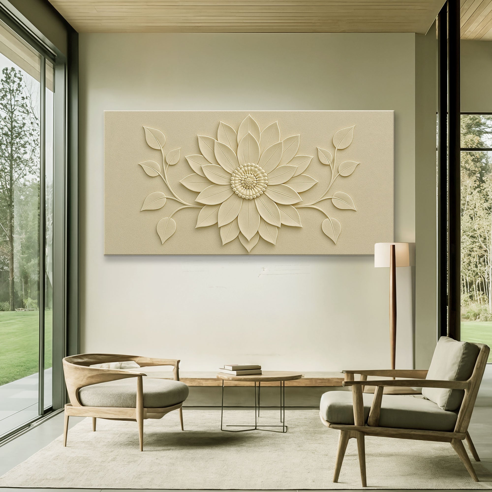 Floral Abstract Wall Art VI