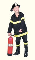 Child Fire Fighter Costume Fireman Size Large 12-14