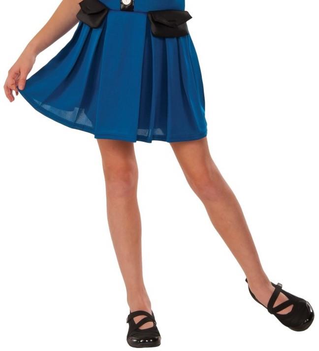 Police Officer Lady Cop Girls Halloween Dress Up Costume Child Large