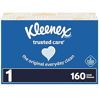 KLEENEX Trusted Care 160 Count 2-Ply White Facial Tissue