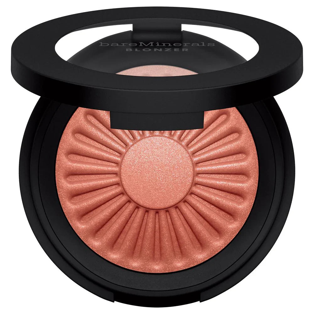 bareMinerals Gen Nude compact blush/bronzer, mauve-peach shimmer pan