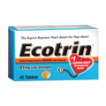 Ecotrin Low Strength Safety Coated Aspirin 81mg (45 Tablets)