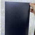 Matte Black PVC Self-Adhesive Label Sticker - A4 Size