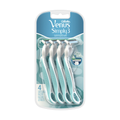 Gillette Venus Simply 3 Sensitive Disposable Razors (4 pack)