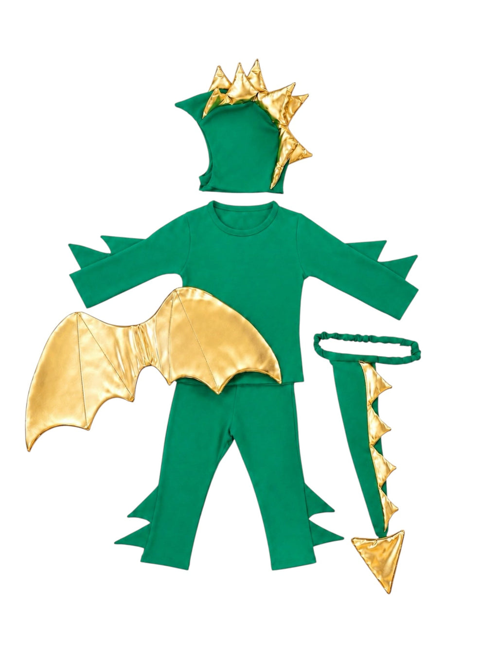 Emerald Sky Dragon Pajama Costume
