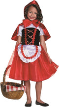 Little Red Riding Hood Fairy Tale Deluxe Toddler Costume Medium 7-8