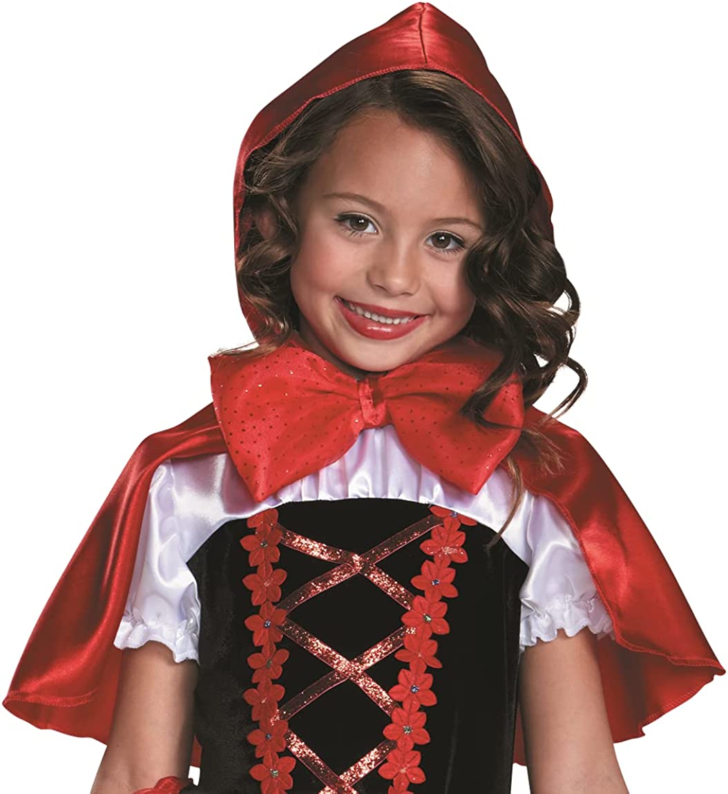 Little Red Riding Hood Fairy Tale Deluxe Toddler Costume X-Small 3T-4T