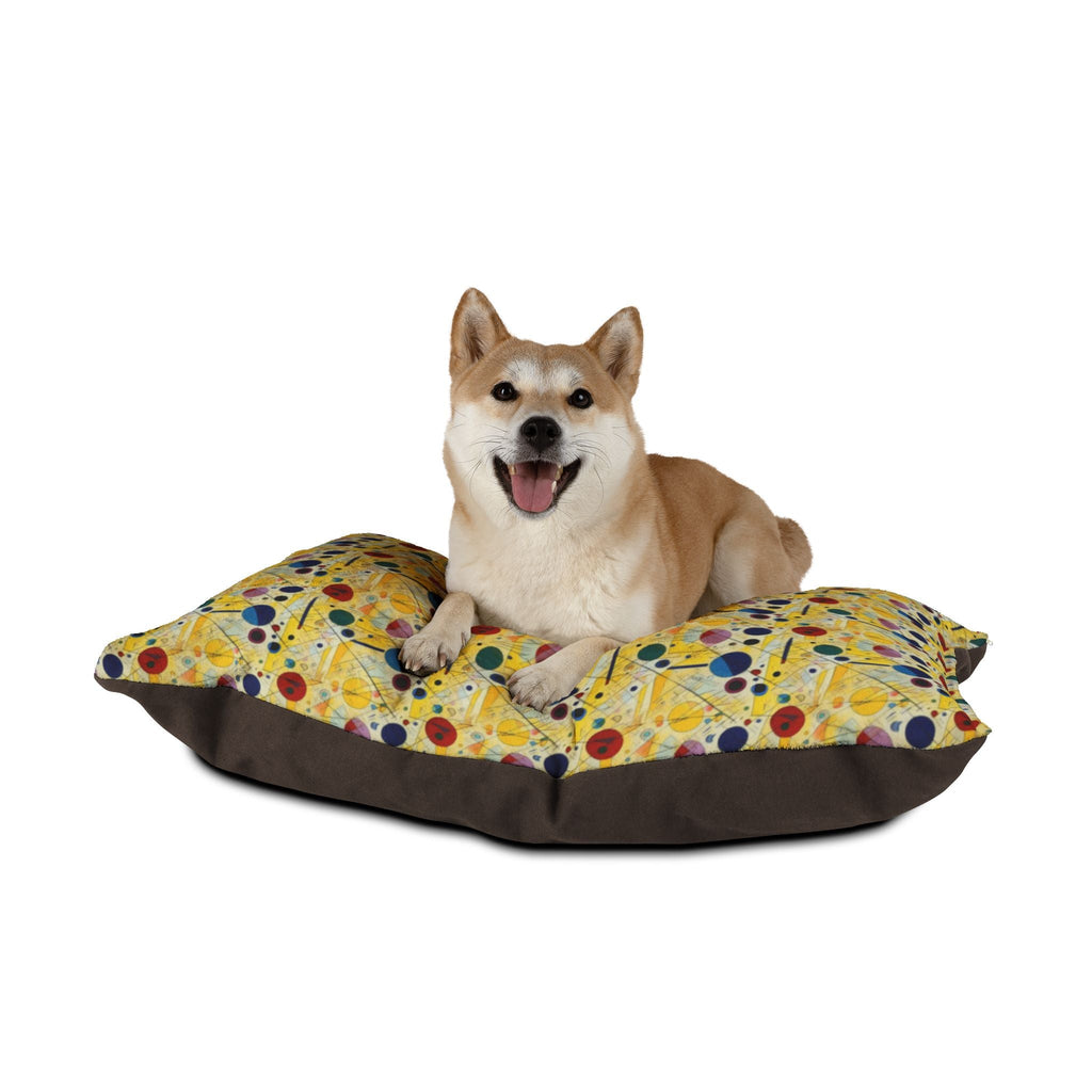 Sunlit Geometry: Orbits and Lines in Repeating Motion - Pet Bed Pet Zen