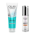 Olay Luminous Vitamin C + Niacinamide Brightening Cleanser & Serum Set