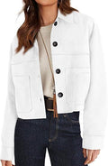 European And American Style Women Faux Suede Short Jacket Casual Lightweight Autumn Fashion