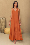 Maxi Twisted Back Dress Salty Season - Effortless Style and Comfort