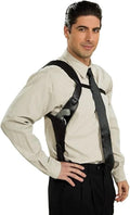 Shoulder Gun Holster Black Costume Accessory