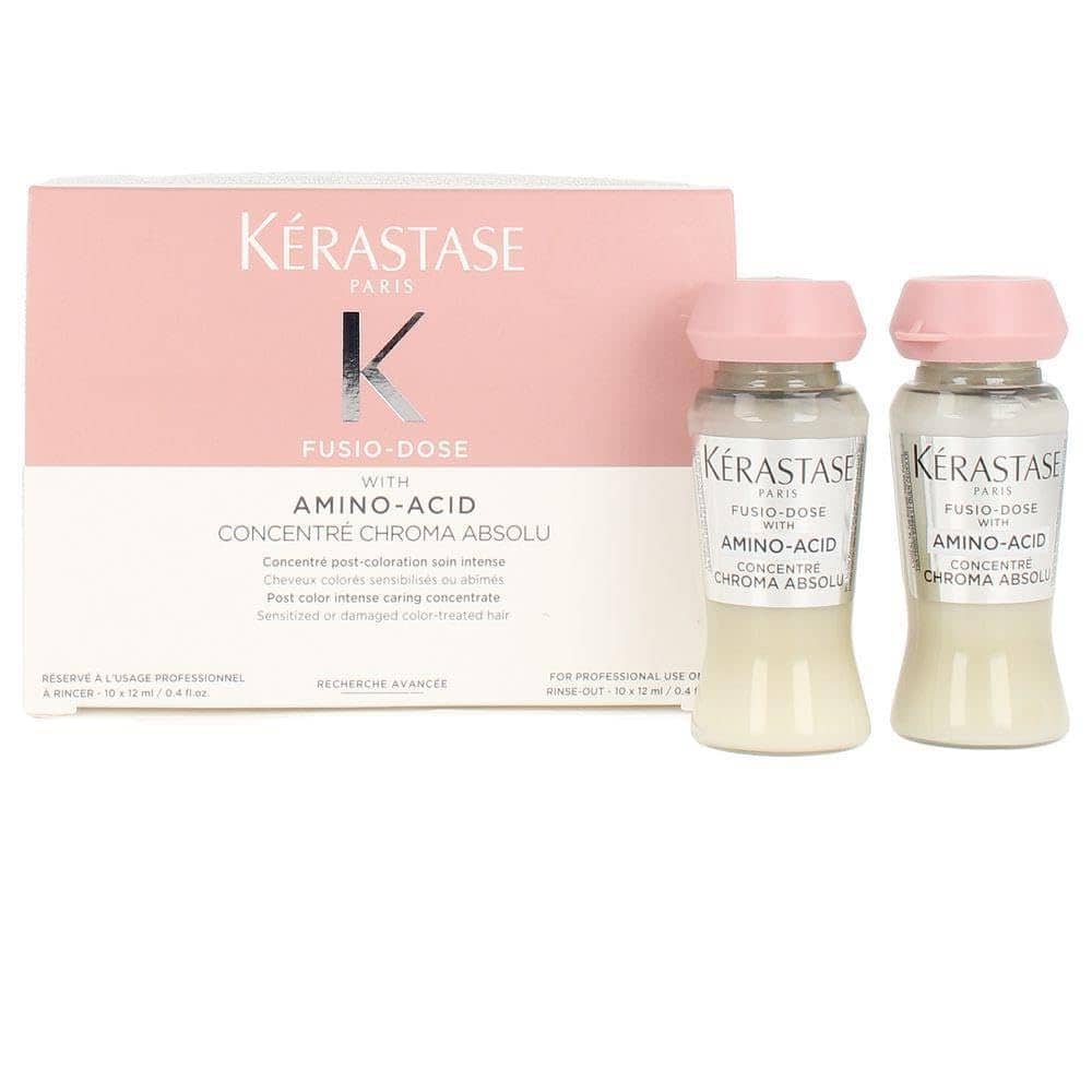 Kerastase Fusio-Dose amino-acid concentrate Chroma Absolu set with box and 2 vials