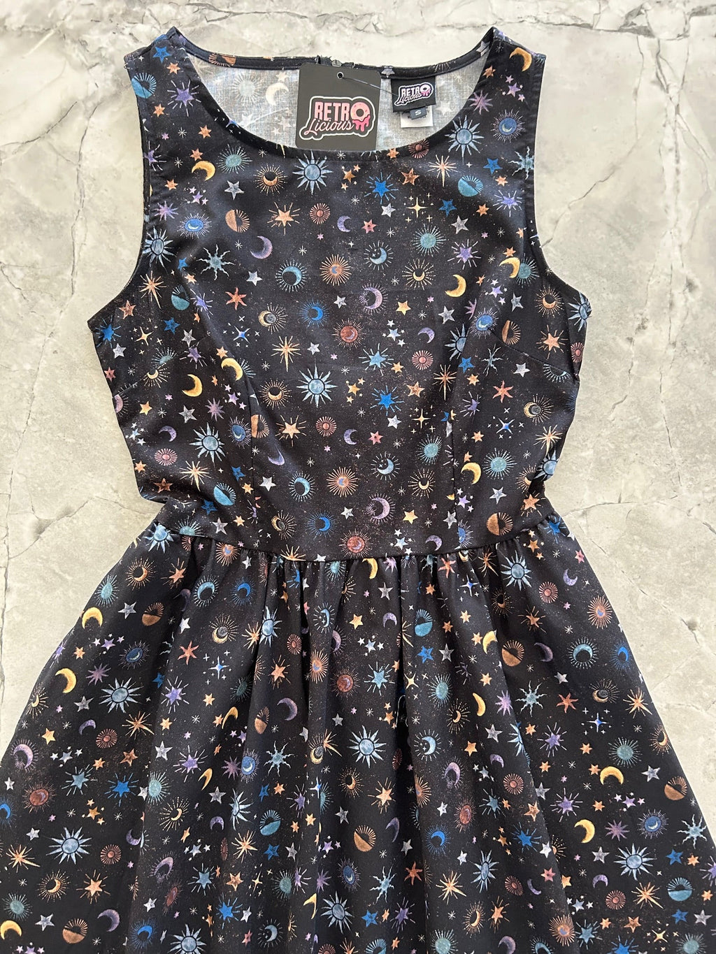 Celestial Midi Dress - XS only, 1 left!