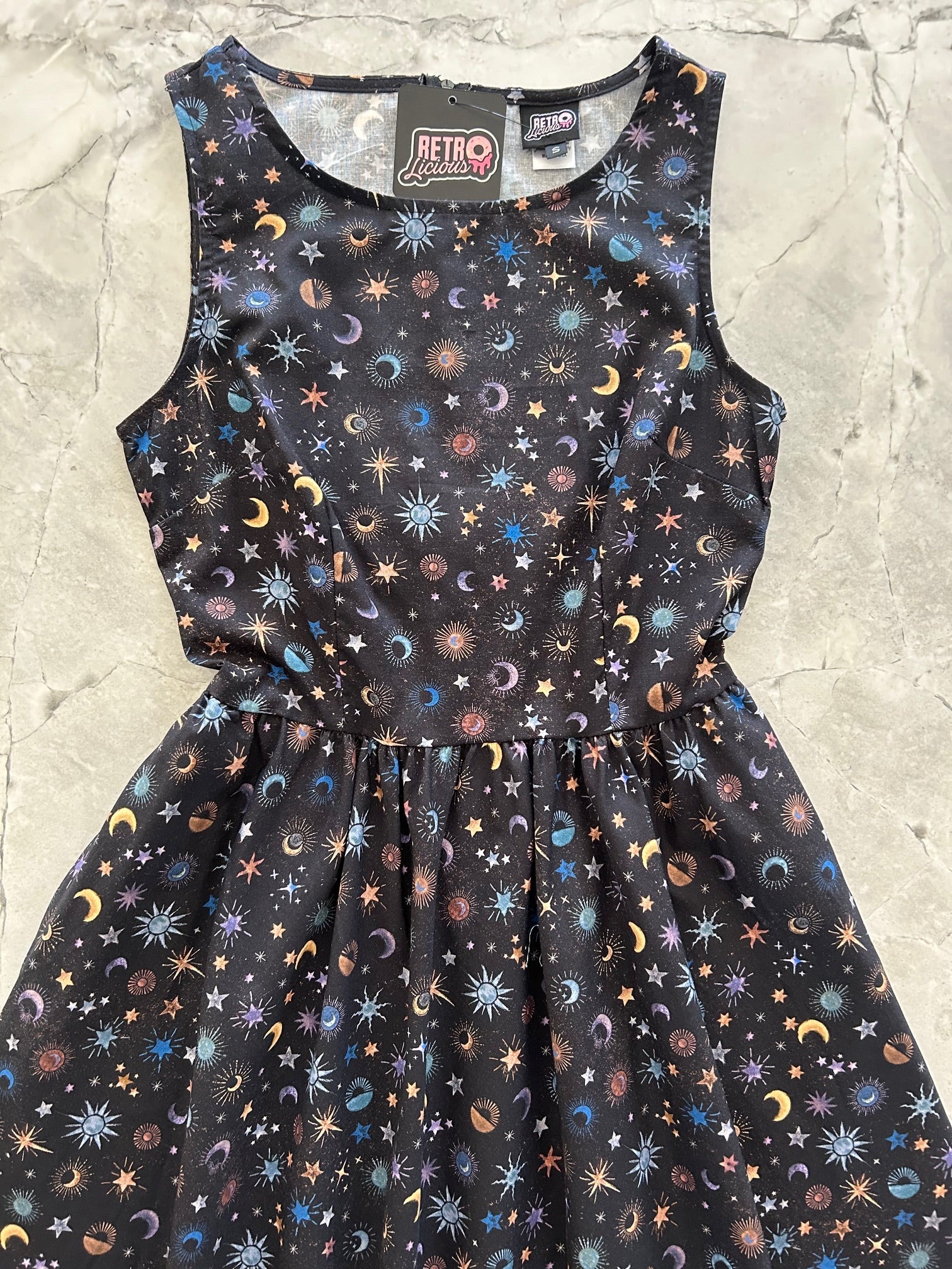 Celestial Midi Dress - XS only, 1 left!