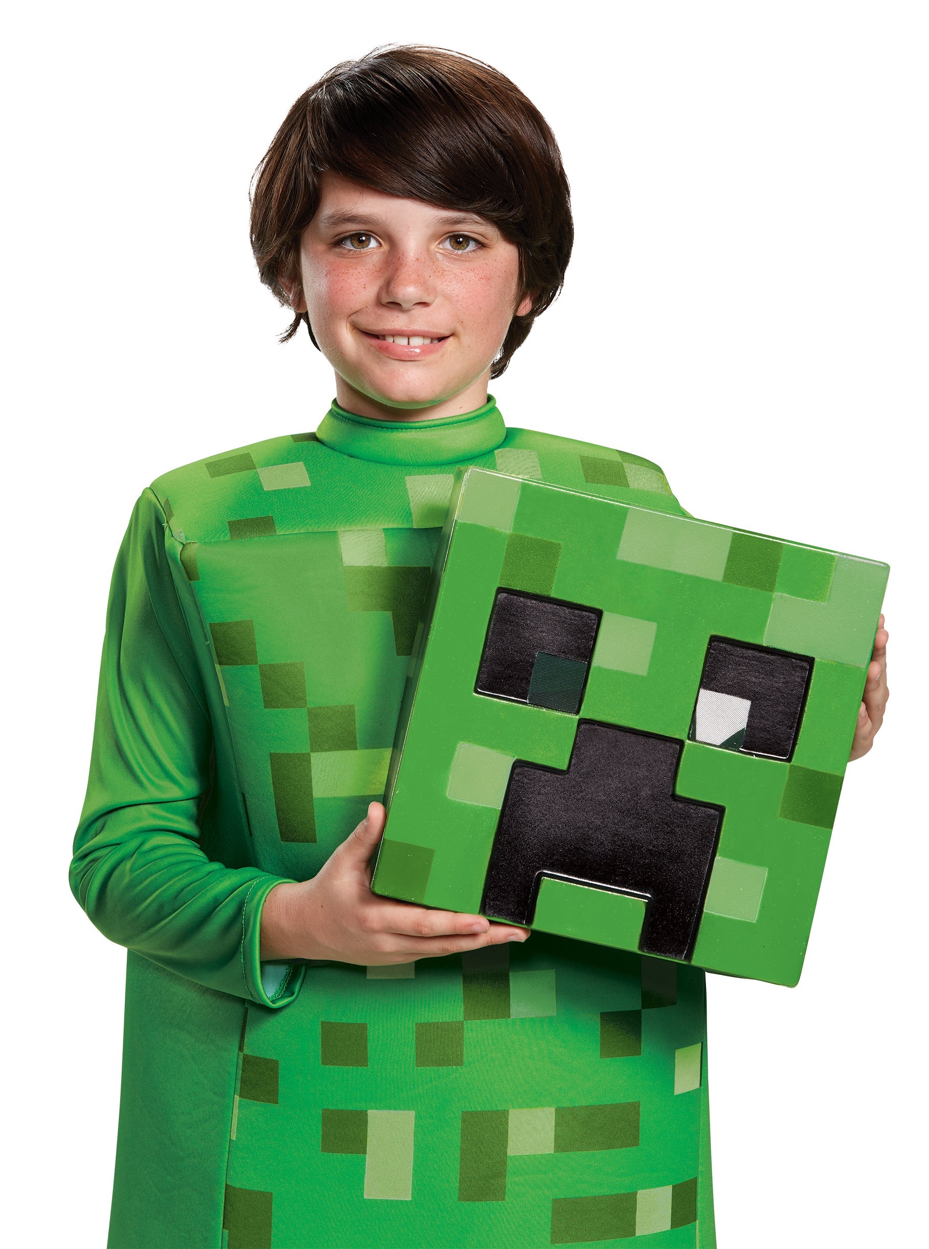 Creeper Prestige Minecraft Child Costume Large 10-12
