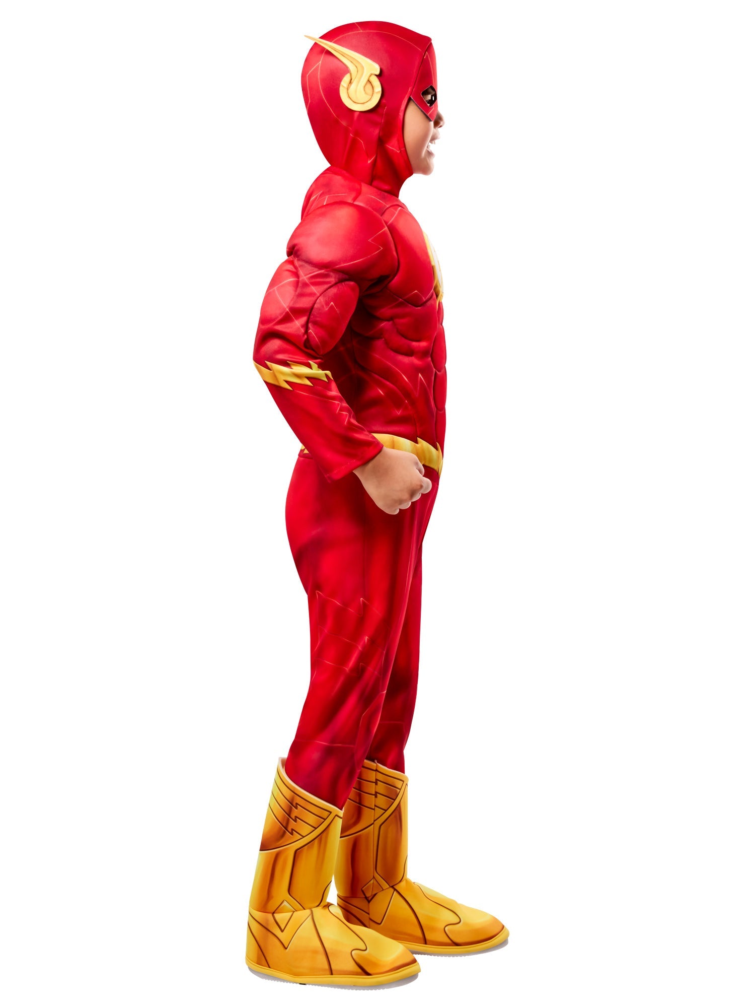 The Flash Deluxe Boys Child Costume Size Large 12-14