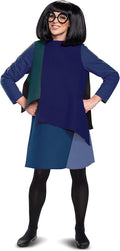 Edna Incredibles Deluxe Costume Dress for Women Large 12-14