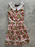 Strawberry Collared Dress - Plus Sizes only