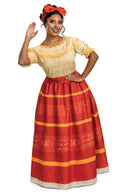 Disney Encanto Dolores Madrigal Deluxe Costume Dress for Women Small 4-6