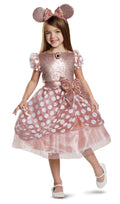 Disney Minnie Mouse Rose Gold Deluxe Child Costume Toddler X-Small 3T-4T