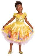 Disney Belle Beauty and the Beast Deluxe Child Dress Girls Costume Small 4-6