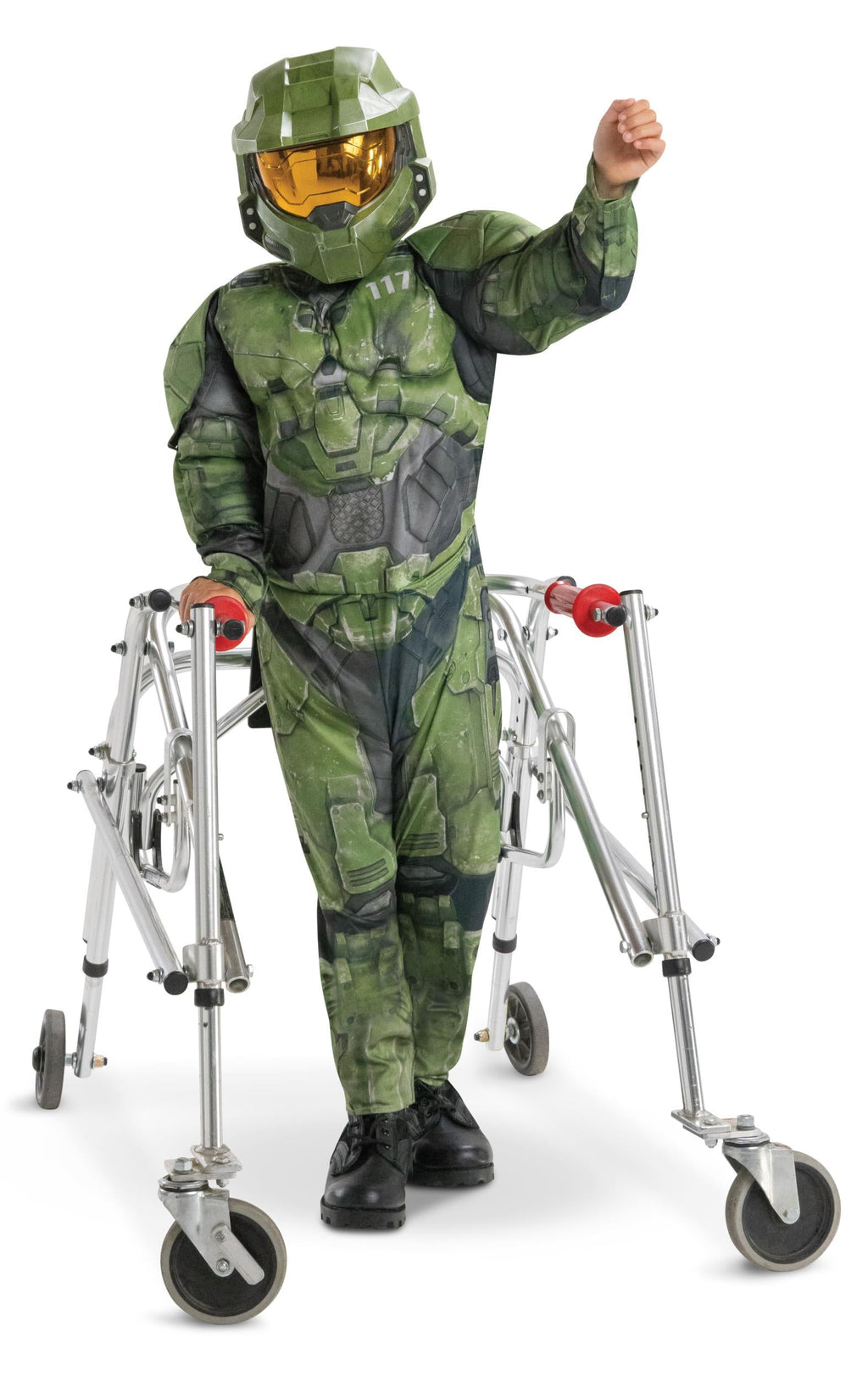 Halo Master Chief Adaptive Muscle Child Costume Large 10-12