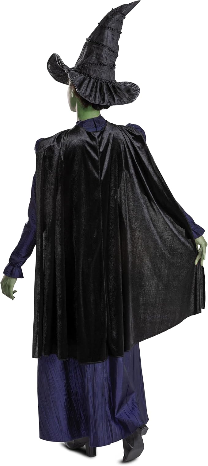Elphaba Deluxe Witch Classic Wicked Costume for Women Large 12-14