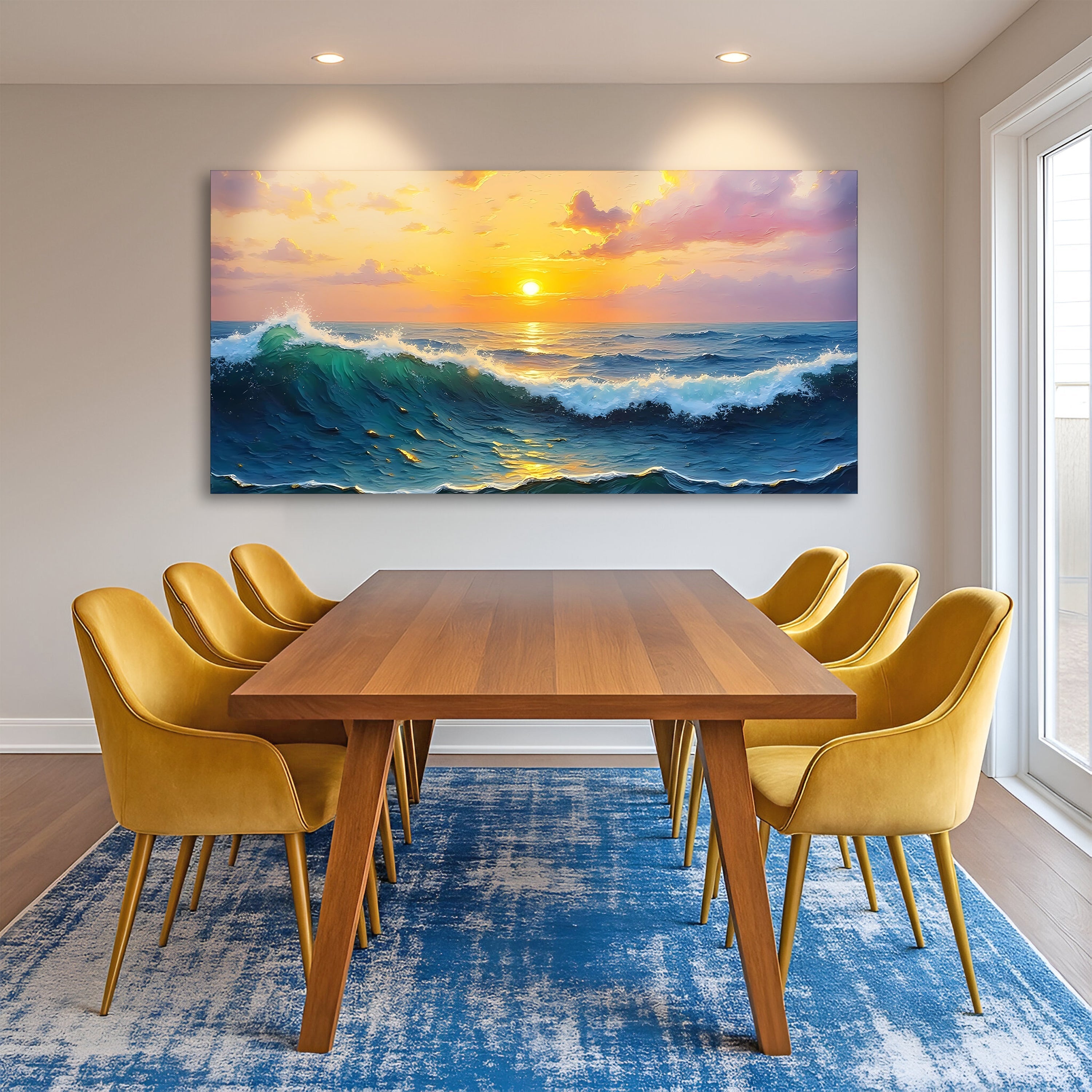 Waterscape Abstract Wall Art XII