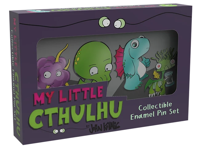 My Little Cthulhu Collectible Enamel Pin Set