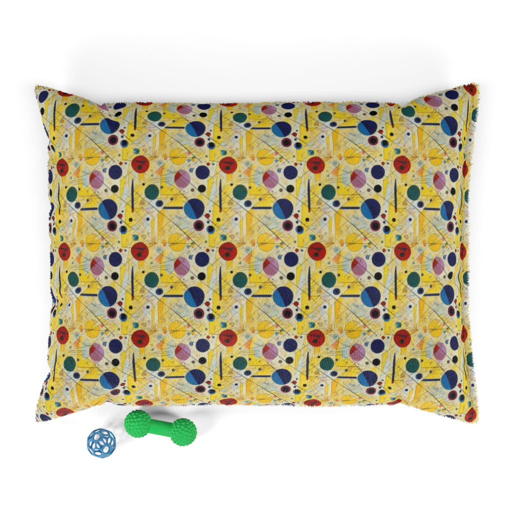 Sunlit Geometry: Orbits and Lines in Repeating Motion - Pet Bed Pet Zen