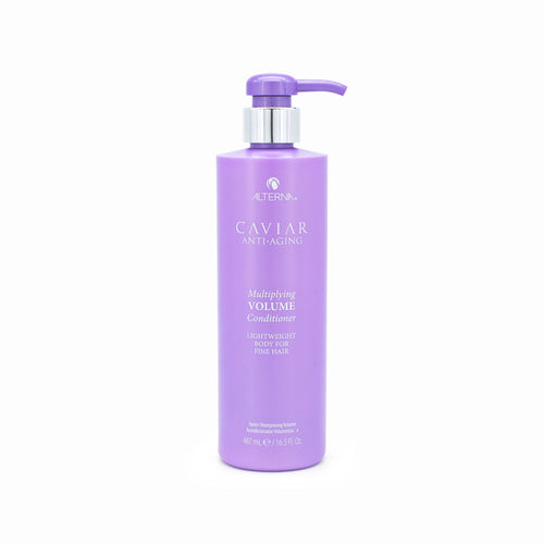 ALTERNA Caviar Anti-Aging Multiplying Volume Conditioner bottle with pump, 16.5 oz