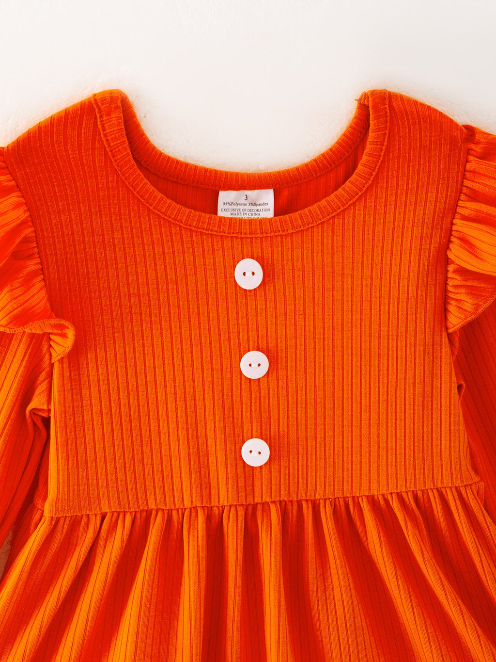 PREORDER Girls Fall Pumpkin Print Set