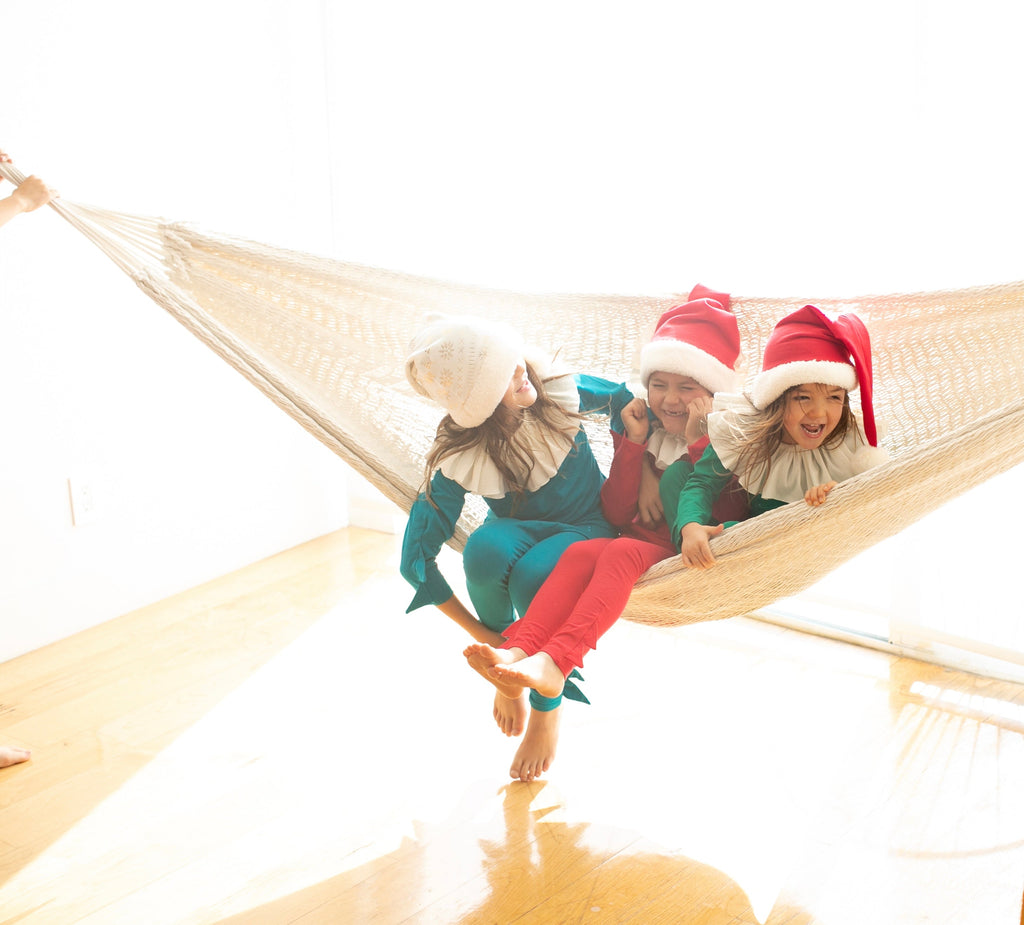 Green Holiday Elf Pajama Costume