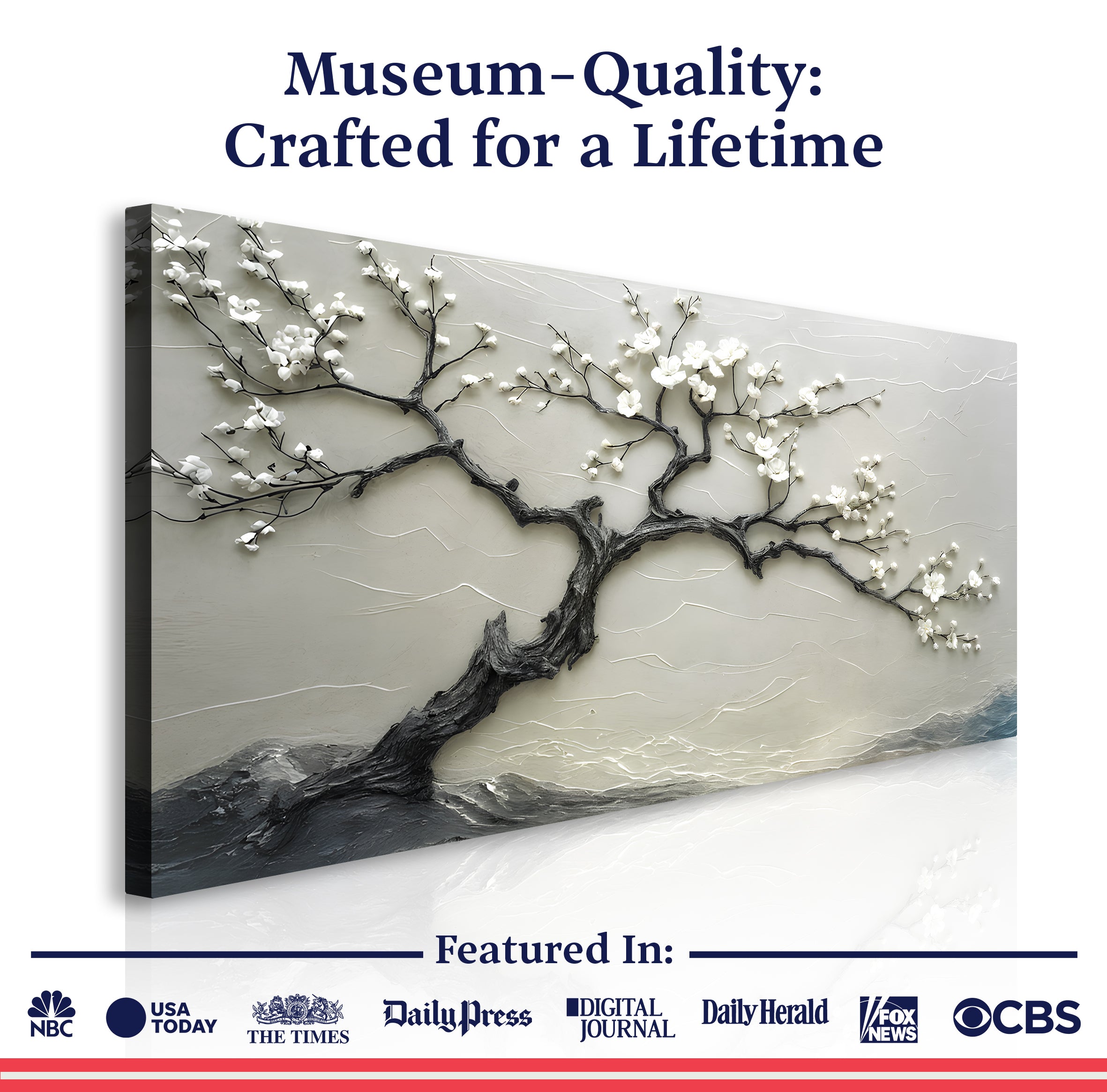 Silent Blossom Wall Art