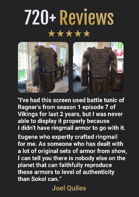 Ubbe viking body armor (Vikings)